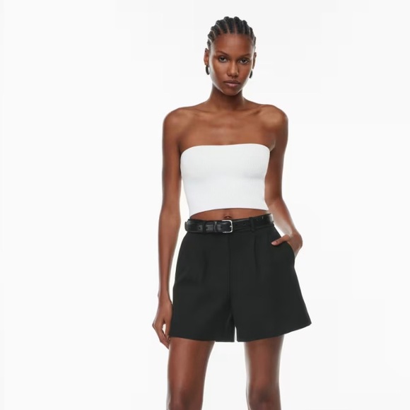 Aritzia Babaton Sculpt Knit Cropped Tube Top - Picture 2 of 4